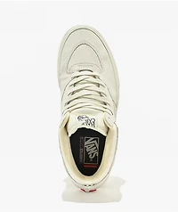 Vans Skate Half Cab Marshmallow White Skate Shoes