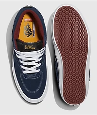 Vans Skate Half Cab Navy & Burgandy Shoes