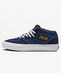 Vans Skate Half Cab Navy & Burgandy Shoes
