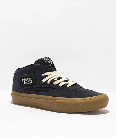 Vans Skate Half Cab Navy & Gum Shoes