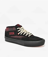 Vans Skate Half Cab Saw Red & Black Skate Shoes
