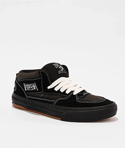 Vans Skate Half Cab Wafflecup Black Skate Shoes