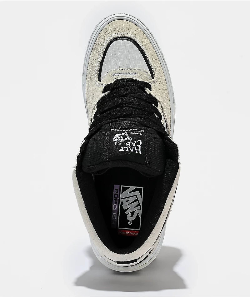 Vans Skate Half Cab Wafflecup White Skate Shoes