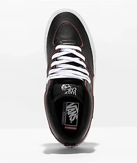 Vans Skate Half Cab Wearaway Black & Orange Leather Shoes