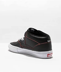 Vans Skate Half Cab Wearaway Black & Orange Leather Shoes