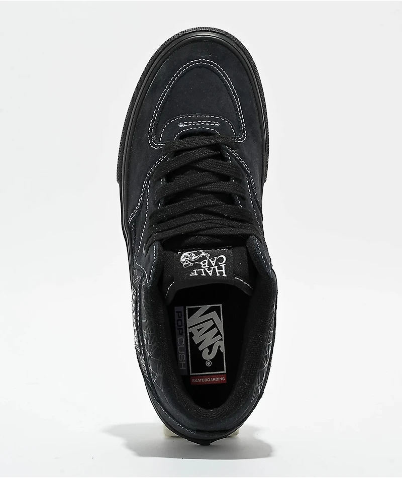 Vans Skate Half Cab Web Dark Grey & Black Shoes
