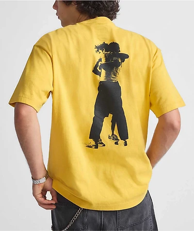 Vans Skate Hug Atiba Spicy Mustard Yellow T-Shirt