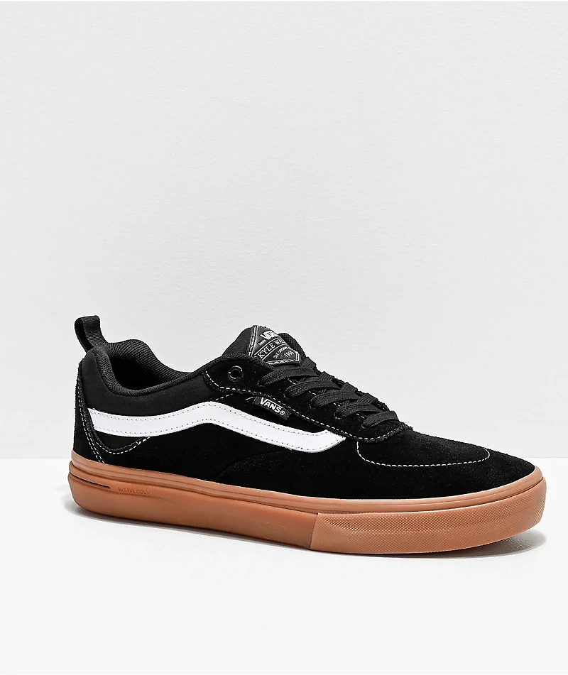 Vans Skate Kyle Walker Black, White & Gum Shoes