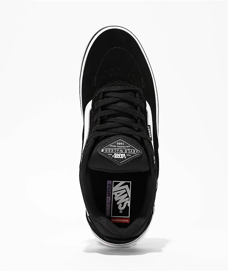 Vans Skate Kyle Walker Black & White Skate Shoes