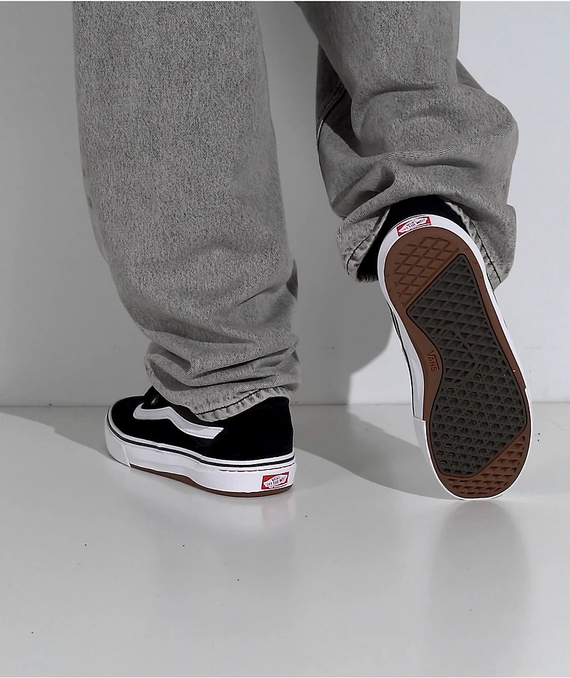 Vans Skate Kyle Walker Black & White Skate Shoes