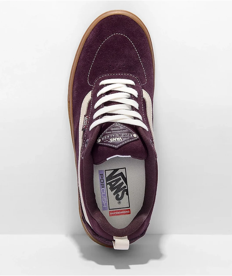 Vans Skate Kyle Walker Wine & Gum Shoes