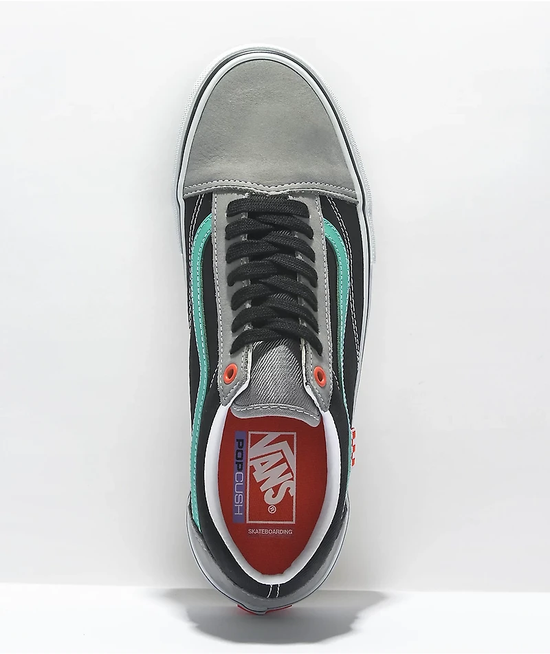 Vans Skate Lucid Old Skool Black & Grey Shoes