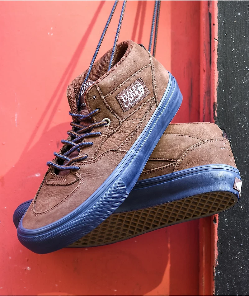 Vans Skate Nick Michel Half Cab '92 Brown & Navy Shoes