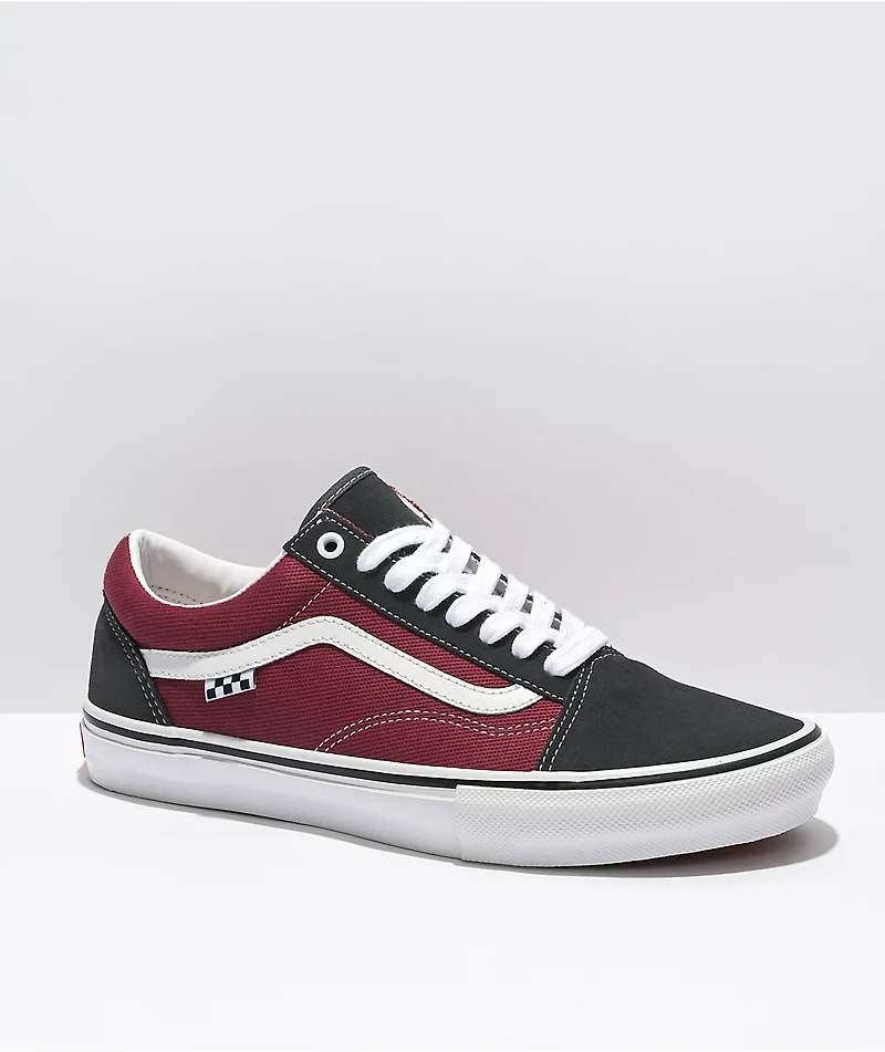 Vans Skate Old Skool Asphalt & Pomegranate Shoes