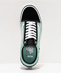 Vans Skate Old Skool Black, Jade & White Shoes