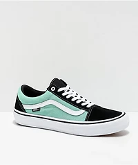Vans Skate Old Skool Black, Jade & White Shoes