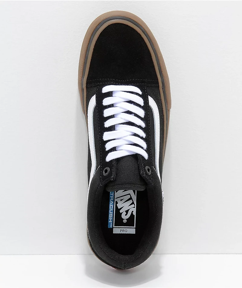 Vans Skate Old Skool Black, White & Gum Shoes