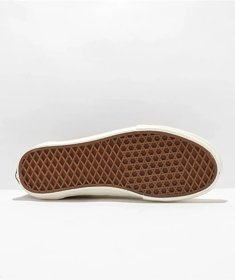 Vans Skate Old Skool Brown Nubuck Leather Canvas Shoes