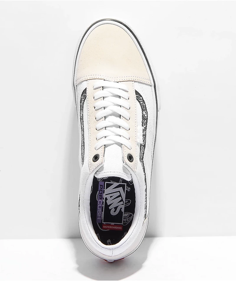 Vans Skate Old Skool Doodle White & Black Shoes