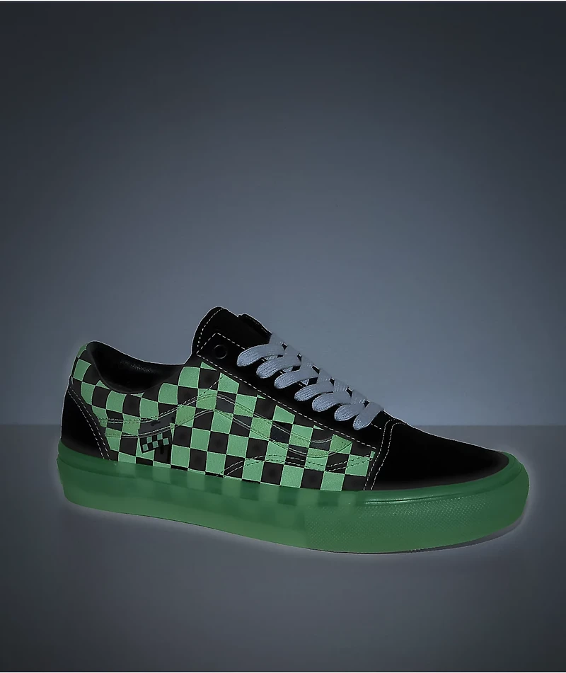 Vans Skate Old Skool Glow-In-The-Dark Shoes