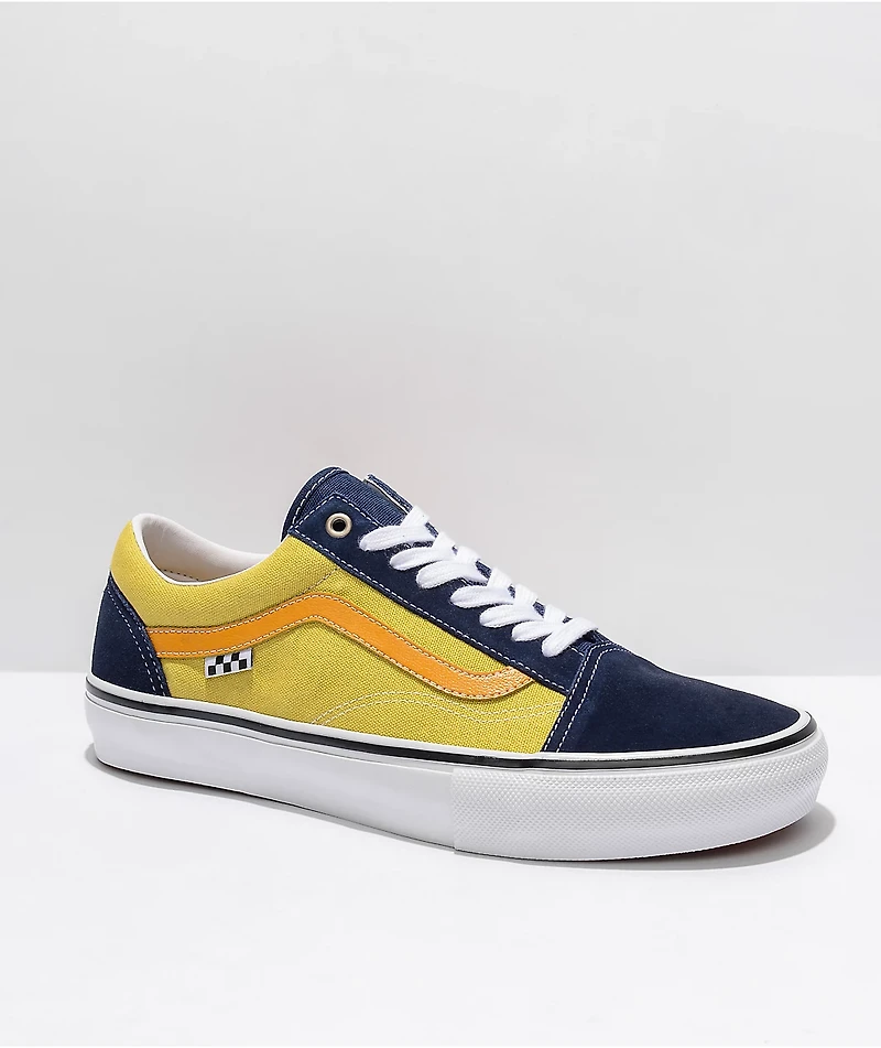 Vans Skate Old Skool Navy & Gold Shoes