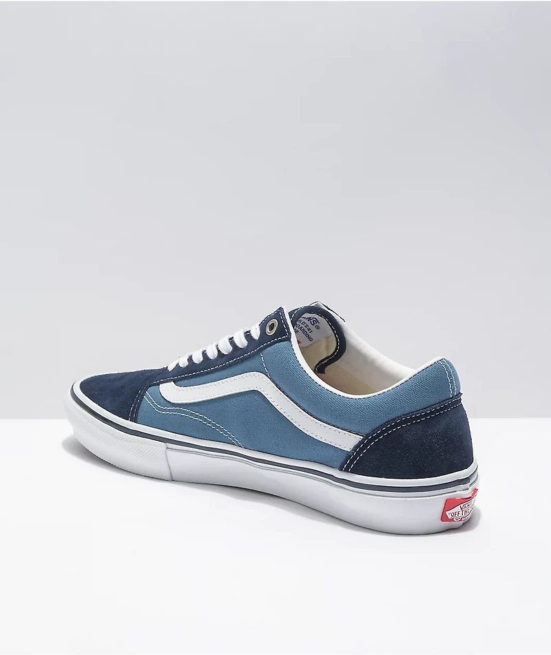 Vans Skate Old Skool Navy & White Shoes