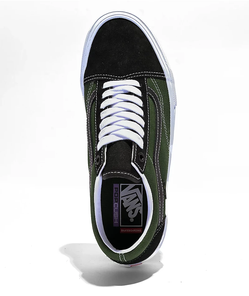Vans Skate Old Skool Safari Black & Greenery Shoes