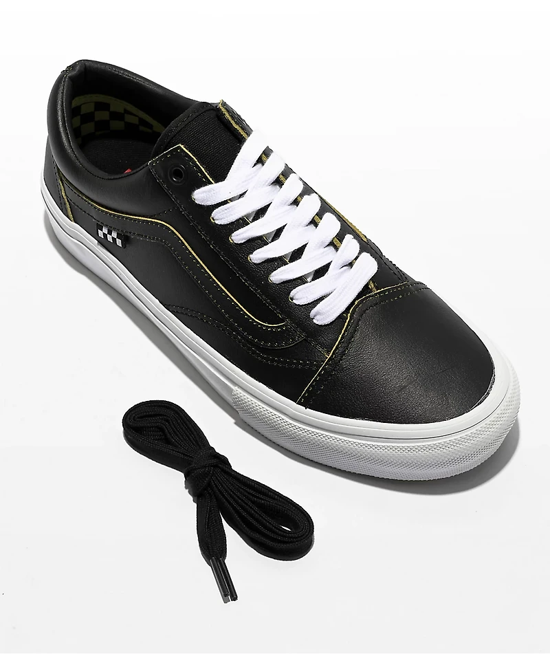 Vans Skate Old Skool Wearaway Black & Lime Shoes