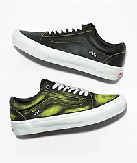 Vans Skate Old Skool Wearaway Black & Lime Shoes