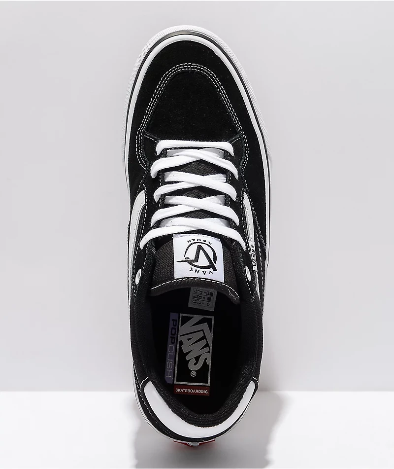 Vans Skate Rowan Black & True White Shoes