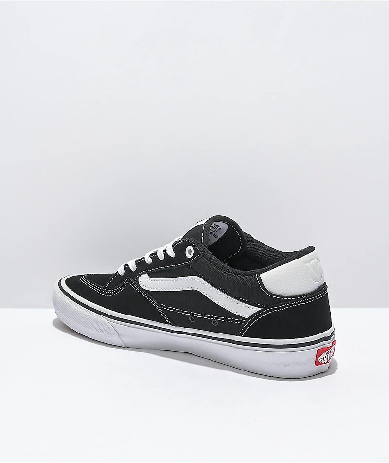 Vans Skate Rowan Black & True White Shoes