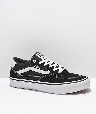 Vans Skate Rowan Black & True White Shoes