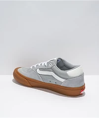 Vans Skate Rowan High Rise Grey, White, & Gum Shoes