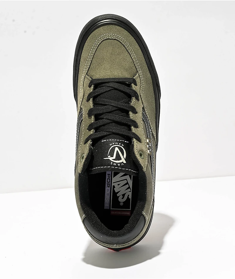 Vans Skate Rowan Olive & Black Shoes