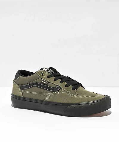 Vans Skate Rowan Olive & Black Shoes