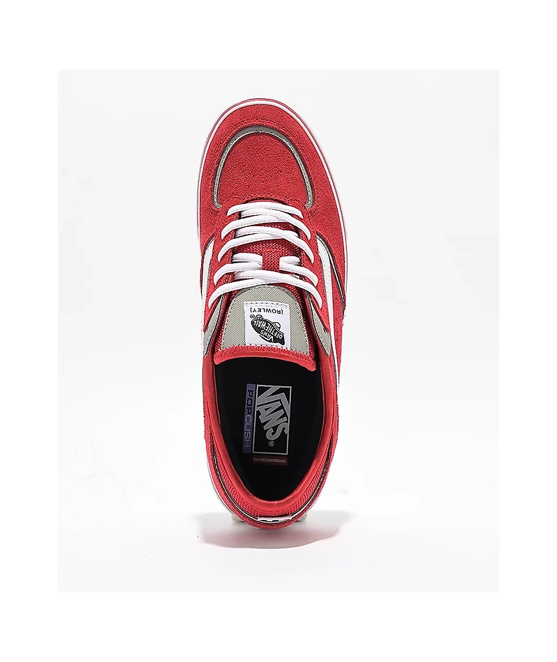 Vans Skate Rowley Red Shoes