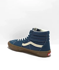 Vans Skate Sk8-Hi Dark Denim & Gum Shoes
