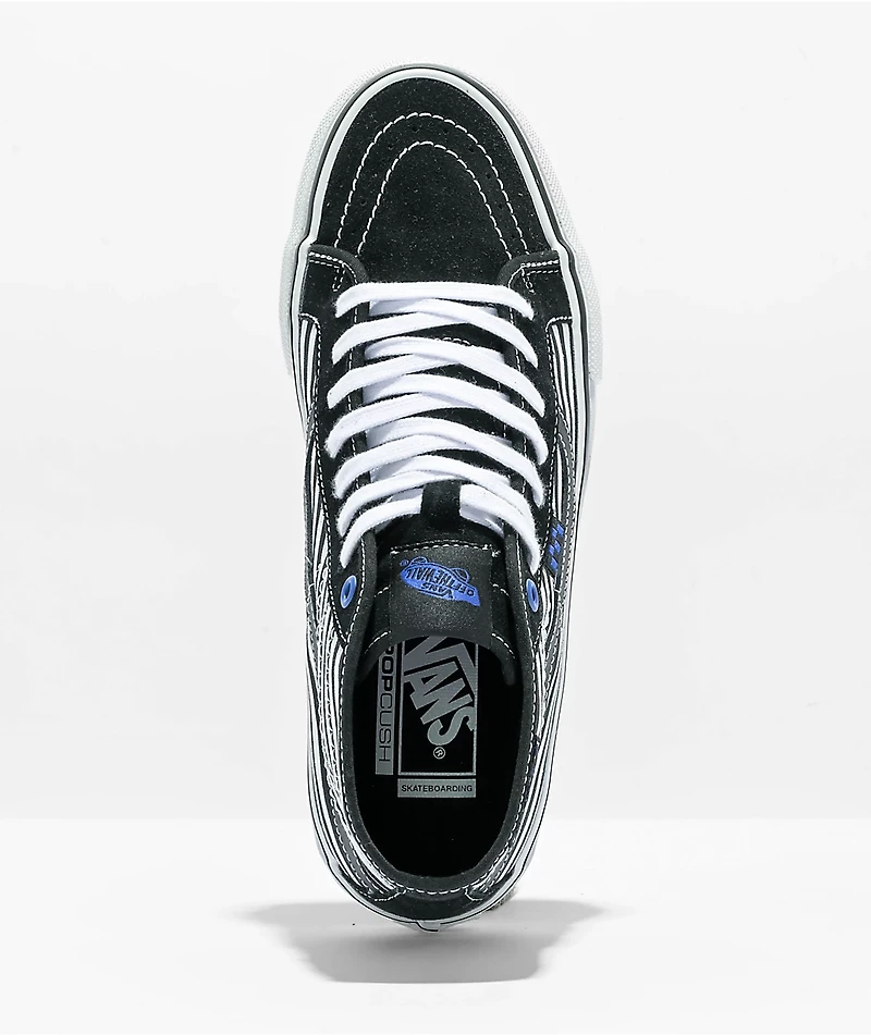 Vans Skate Sk8-Hi Decon Black & White Shoes
