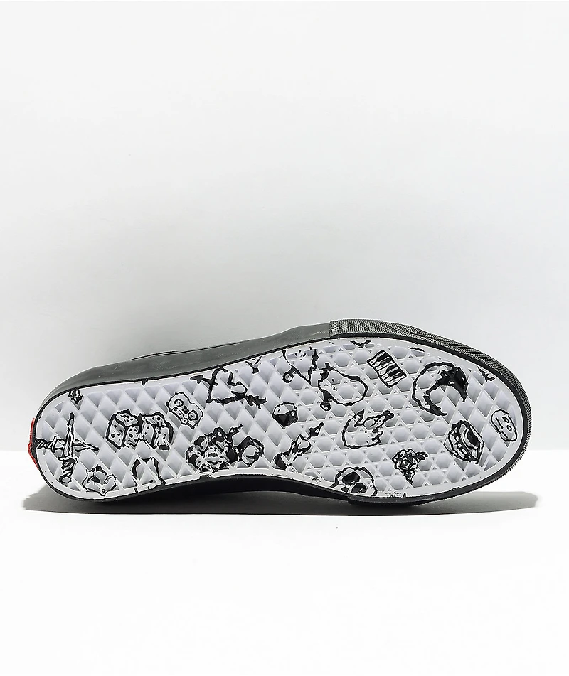 Vans Skate Sk8-Hi Doodle Black & White Shoes