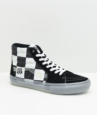 Vans Skate Sk8-Hi Glow-In-The-Dark Shoes