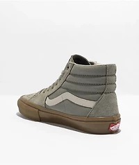 Vans Skate Sk8-Hi Khaki & Gum Shoes