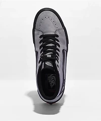 Vans Skate Sk8-Hi Nubuck Washed Blue & Black Shoes
