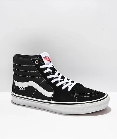 Vans Skate Sk8-Hi PopCush Black & White Shoes