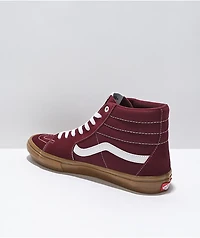 Vans Skate Sk8-Hi Port Royale & Gum Shoes