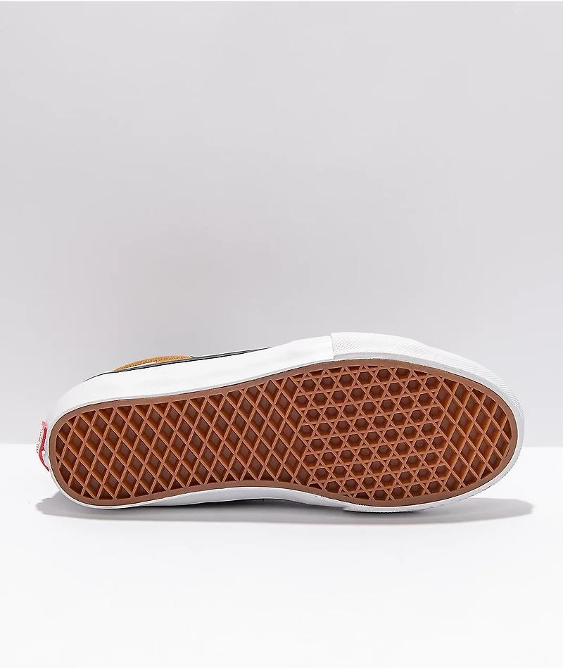 Vans Skate Sk8-Hi Reynolds Navy & Golden Brown Shoes