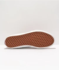 Vans Skate Sk8-Hi Sport Leather Chili & White Shoes