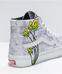 Vans Skate Sk8-Hi Twisted Positivity Grey Tie Dye Shoes