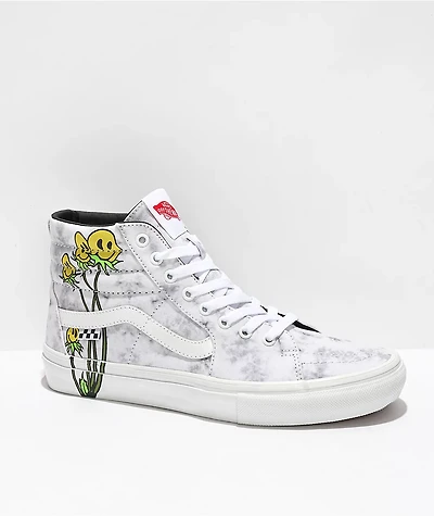Vans Skate Sk8-Hi Twisted Positivity Grey Tie Dye Shoes