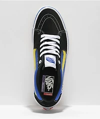 Vans Skate Sk8-Low Black & Dazzling Blue Shoes