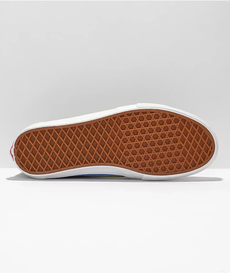 Vans Skate Sk8-Low Black & Dazzling Blue Shoes